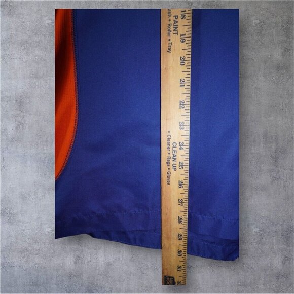 Boombah Houston Astros Pullover Jacket Adult – Blue Orange 1/4 Zip Warm-Up - Picture 14 of 15